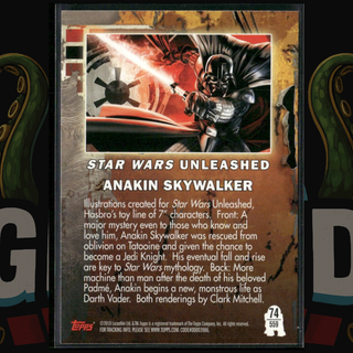 2010 Topps Star Wars Galaxy Series 5 Card 74 Anakin Skywalker