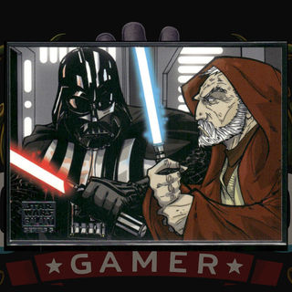 2010 Topps Star Wars Galaxy Series 5 Card 8 You Can't Win, Darth