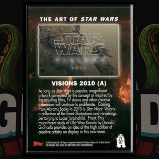 2010 Topps Star Wars Galaxy Series 5 Card 97 Obi-Wan Kenobi
