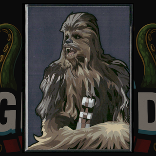 2010 Topps Star Wars Galaxy Series 5 Foil Card 3 Chewbacca