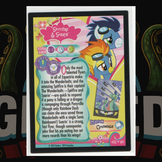 2012 Enterplay My Little Pony Friendship is Magic Card 22 The Wonderbolts