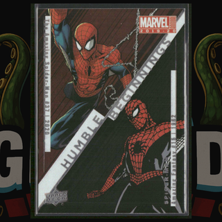 2019-20 UD Marvel Annual Humble Beginnings Card HB7 Spider-Man