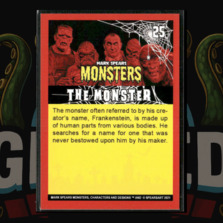 2021 Mark Spears Monsters Series 1 Card 25 The Monster (Full Art)