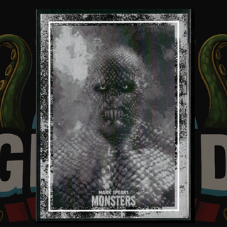 2021 Mark Spears Monsters Series 1 Classic Chrome Card 76 Atomic Fiend
