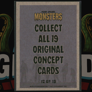 2021 Mark Spears Monsters Series 1 Concept Card 12 Caretaker