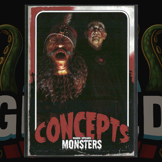 2021 Mark Spears Monsters Series 1 Concept Card 1 Lord Vampire