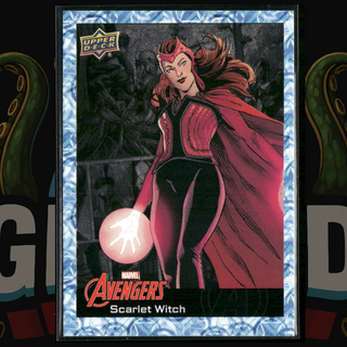2023 UD Marvel Avengers Card 9 Scarlet Witch Wanda Maximoff