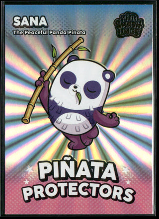 2024 Panini Pinata Smashlings Pinata Protectors Card 213 Sana Laser