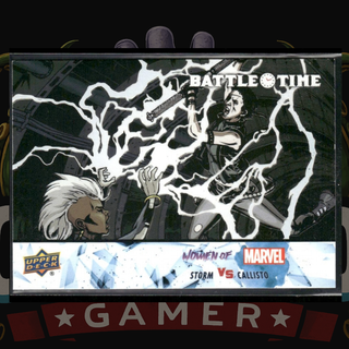 2024 UD Women of Marvel Battle Time Card BT13 Storm vs Callisto