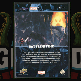 2024 UD Women of Marvel Battle Time Card BT22 Magik vs Dormammu