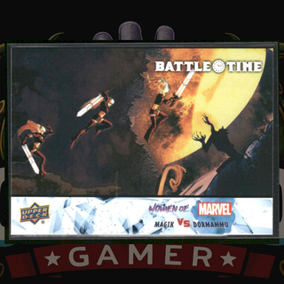 2024 UD Women of Marvel Battle Time Card BT22 Magik vs Dormammu