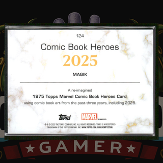 2025 Topps Marvel Comic Book Heroes Card 124 Magik