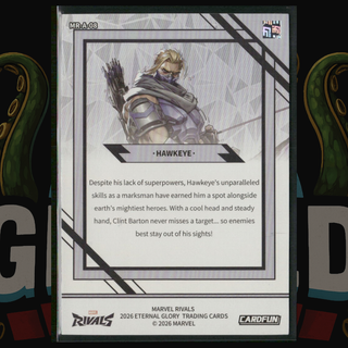 2026 CardFun Marvel Rivals Eternal Glory Card MR-A-08 Hawkeye