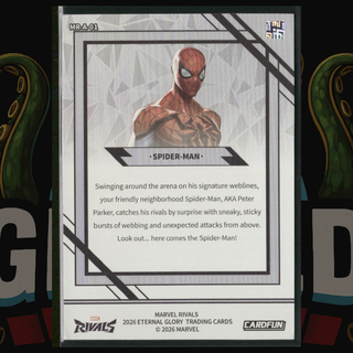 2026 CardFun Marvel Rivals Eternal Glory Card MR-A-01 Spider-Man
