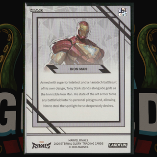2026 Cardfun Marvel Rivals Eternal Glory Card MR-A-03 Iron Man