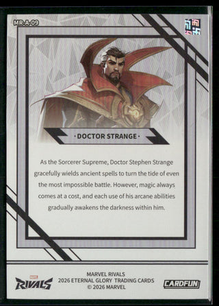 2026 Cardfun Marvel Rivals Eternal Glory Card MR-A-09 Doctor Strange