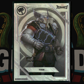 2026 CardFun Marvel Rivals Eternal Glory Card MR-AS-04 Thor Silver Parallel