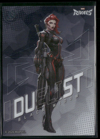 2026 Cardfun Marvel Rivals Eternal Glory Card MR-C-07 Black Widow Duelist