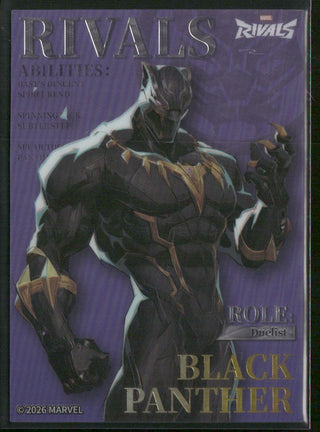 2026 Cardfun Marvel Rivals Eternal Glory Card MR-Z-06 Black Panther Hero Debut