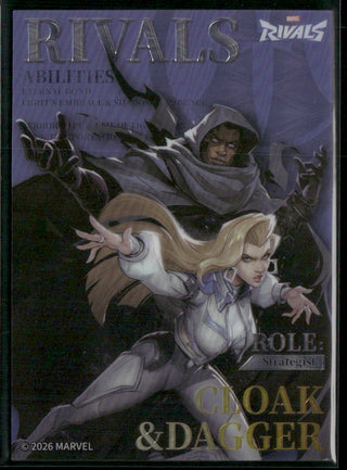 2026 Cardfun Marvel Rivals Eternal Glory Card MR-Z-12 Cloak & Dagger Hero Debut