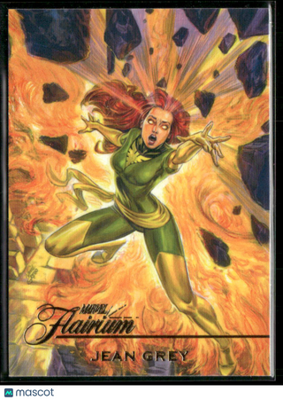 2023 UD Marvel Flair Flairium Card FT27 Jean Grey (Phoenix)