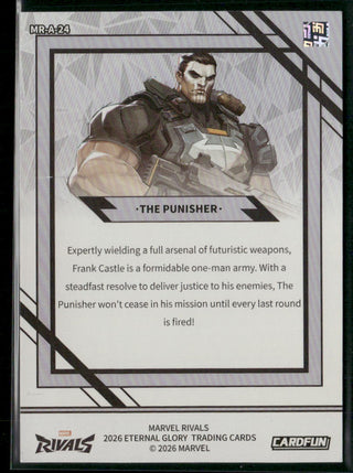 2026 Cardfun Marvel Rivals Eternal Glory Card MR-A-24 The Punisher