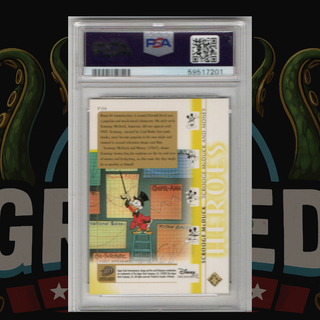 2003 UD Disney Treasures Scrooge McDuck Promo P04 /5000 PSA 10