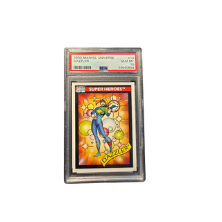 1990 Marvel Universe Card 13 Dazzler PSA 10