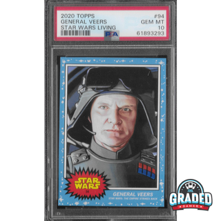 2020 Topps Star Wars Living Card 94 General Veers PSA 10