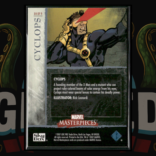 2007 Marvel Masterpieces X-Men Card X4 Cyclops