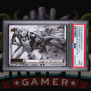 2023 UD Marvel Allegiance Avengers vs X-Men Chapter Card 68 Wolverine PSA 9
