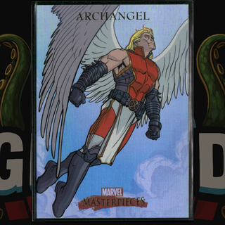 2007 UD Marvel Masterpieces Card 5 Archangel Foil