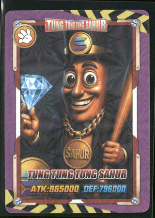 Tung Tung Tung Sahur (Italian Brainrot) Series 2 Card Sahur (Baseball Bat & Diamond)