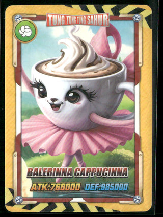 Tung Tung Tung Sahur (Italian Brainrot) Series 2 Card Balerinna Cappucinna